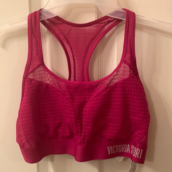 Large Victoria Sport Dark Pink Sports Bra Victoria’s - Picture 1 of 6